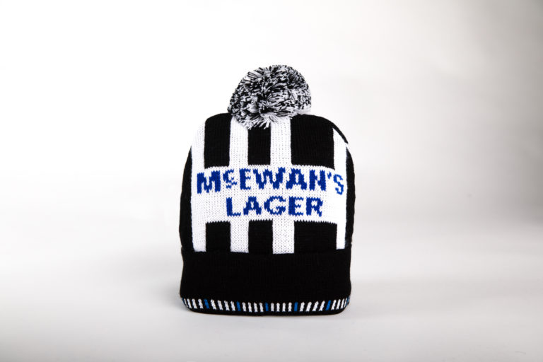 Peacock Bobble Hat - Football Bobbles