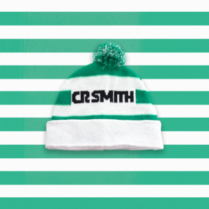 Celtic Green & White Bobble Hat – Partisan Sports Merchandise
