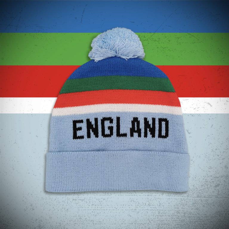 England Cricket Bobble Hat Football Bobbles