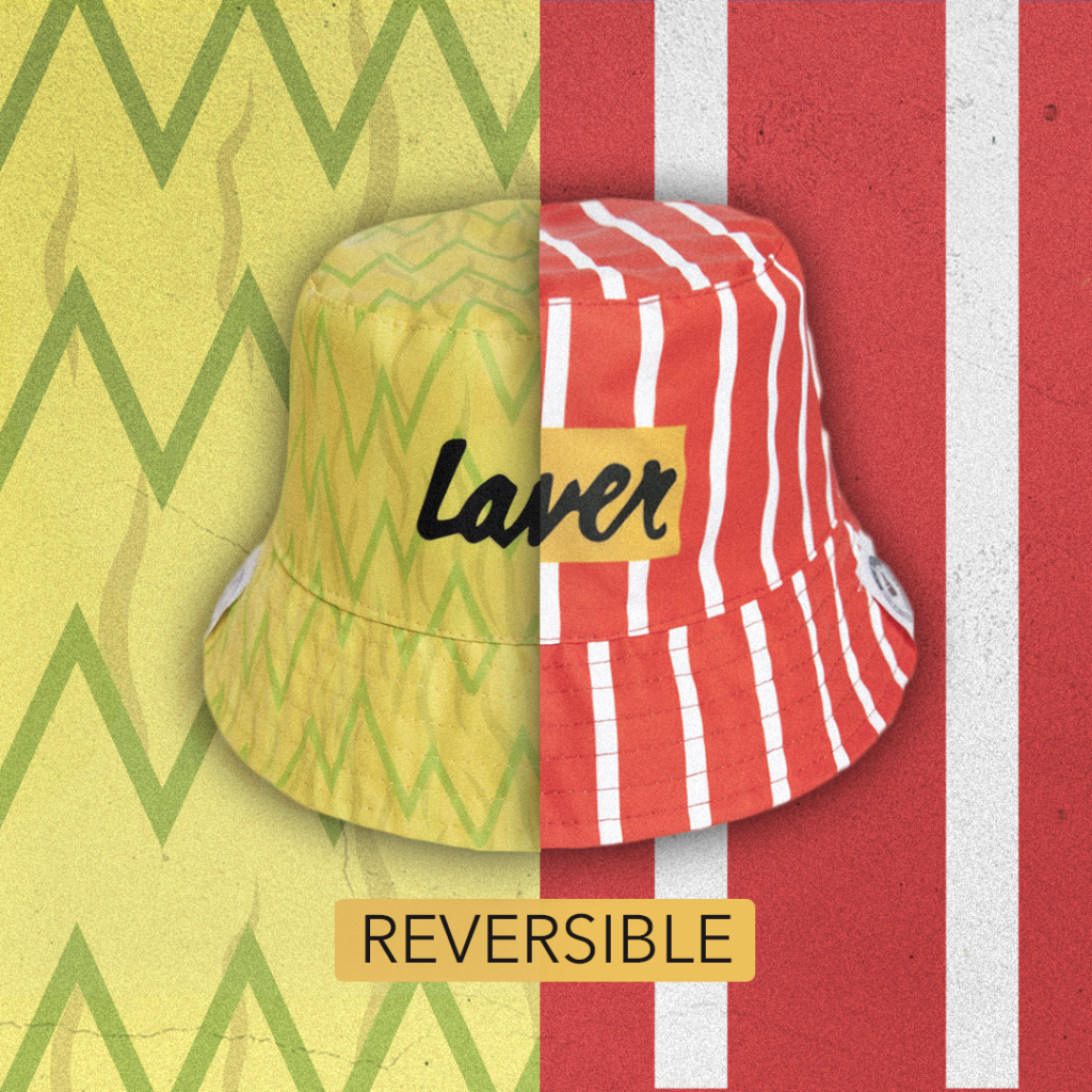 Reversible FF Logo Bucket Hat – English Rabbit