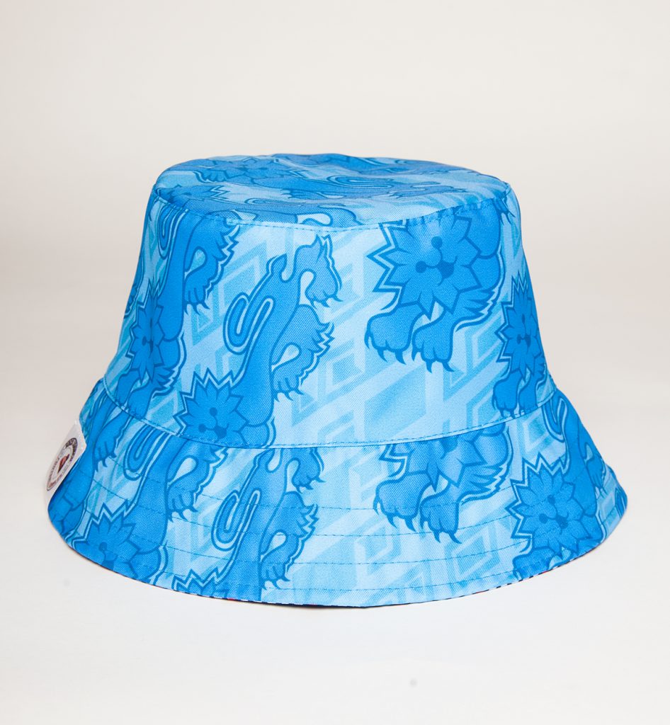 England 92 Bucket Hat (Shearer) Football Bobbles
