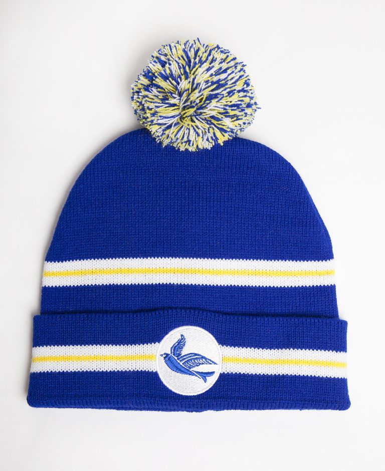 Bluebirds Bobble Hat Football Bobbles