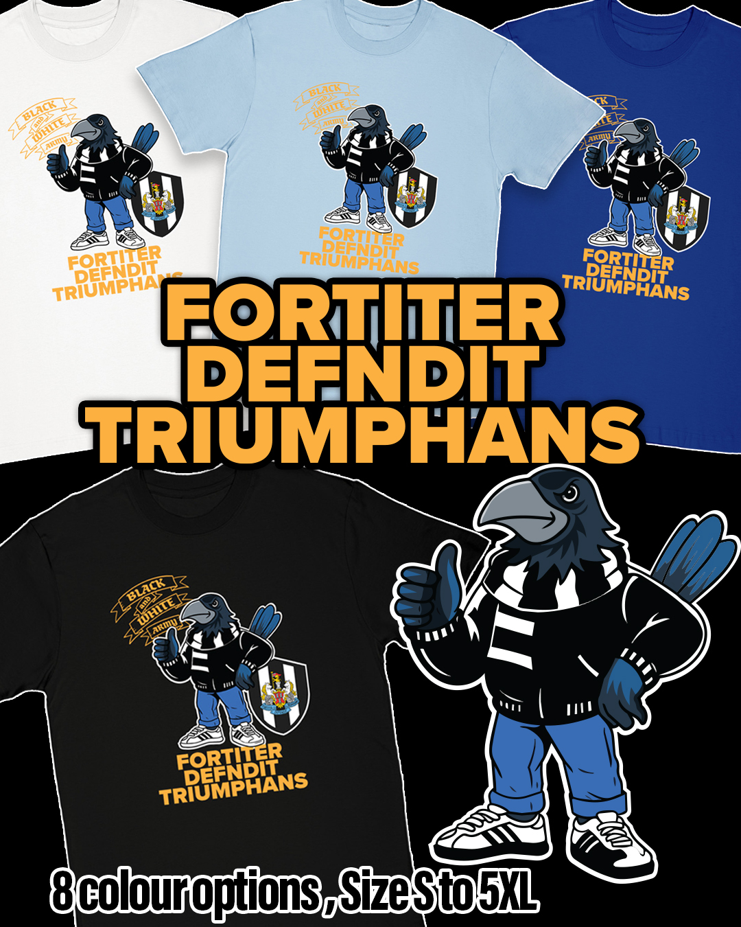 Newcastle Magpie T-Shirt