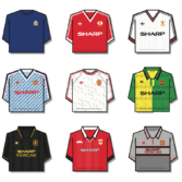 Manchester United Shirt History T-Shirt - Image 2