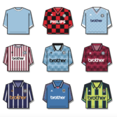 Manchester City Shirt History T-Shirt - Image 2
