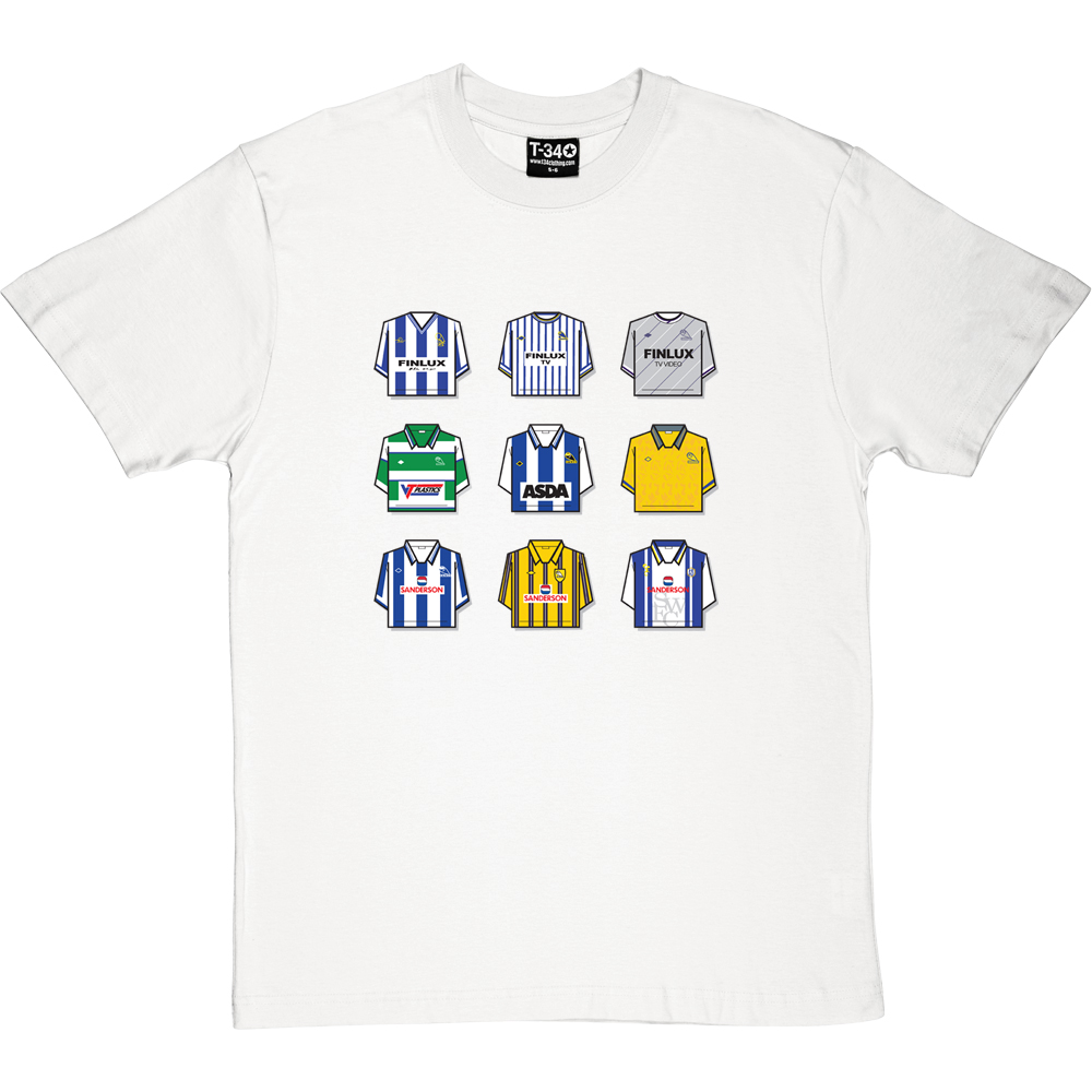 évolution Sheffield Wednesday F.C Personnalisé T-Shirt Homme 