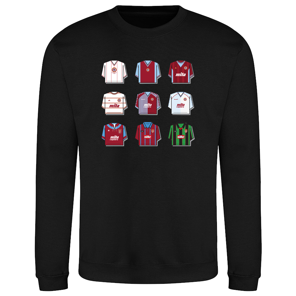 Aston Villa Shirt History Sweatshirt - Image 6