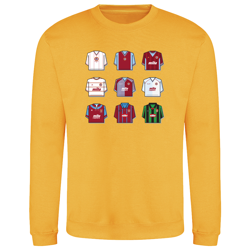 Aston Villa Shirt History Sweatshirt - Image 5