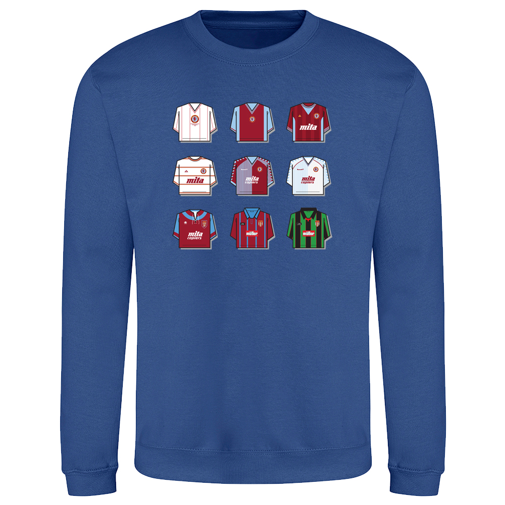 Aston Villa Shirt History Sweatshirt - Image 4