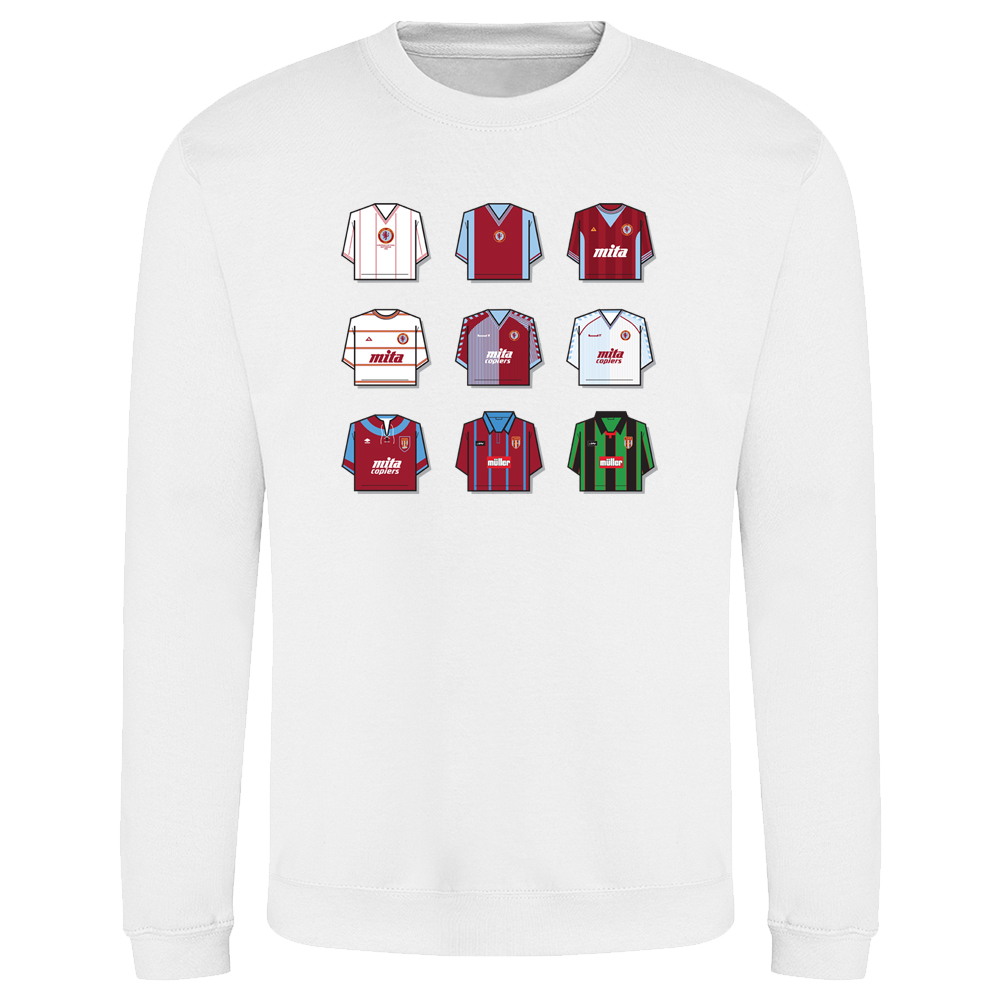 Aston Villa Shirt History Sweatshirt - Image 3