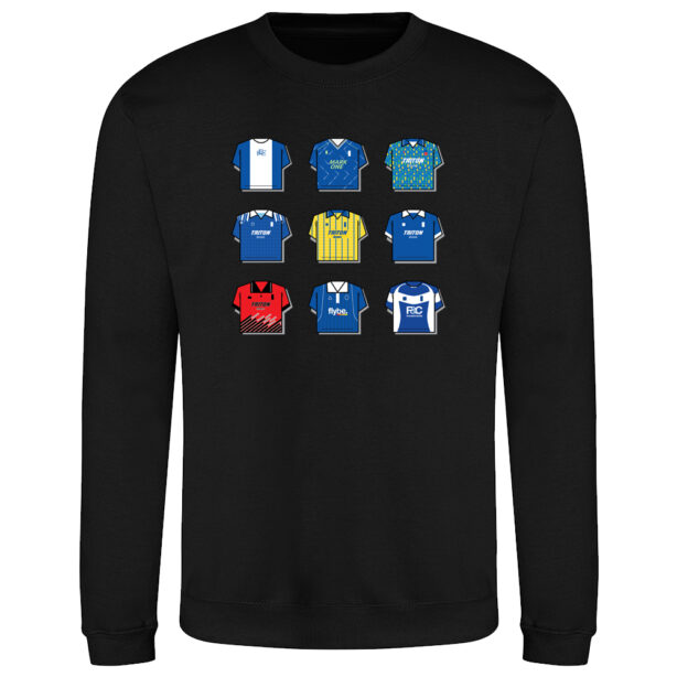 Birmingham City Shirt History Sweatshirt - Image 7