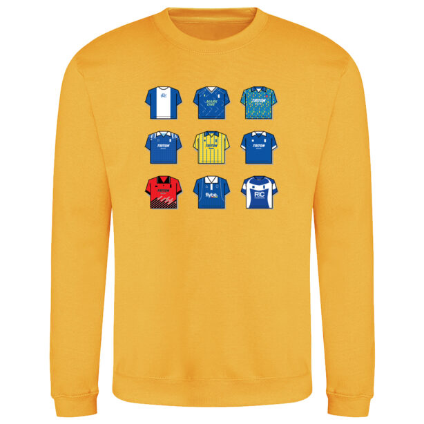 Birmingham City Shirt History Sweatshirt - Image 6