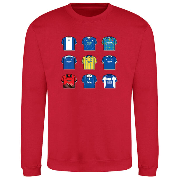 Birmingham City Shirt History Sweatshirt - Image 5
