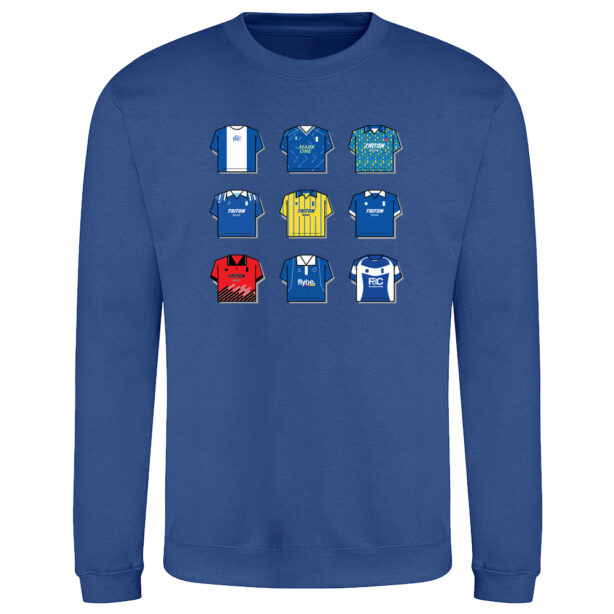 Birmingham City Shirt History Sweatshirt - Image 4