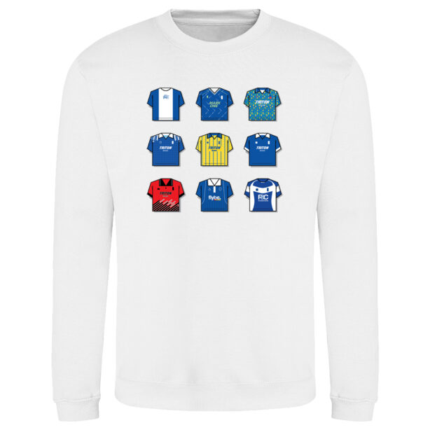 Birmingham City Shirt History Sweatshirt - Image 2