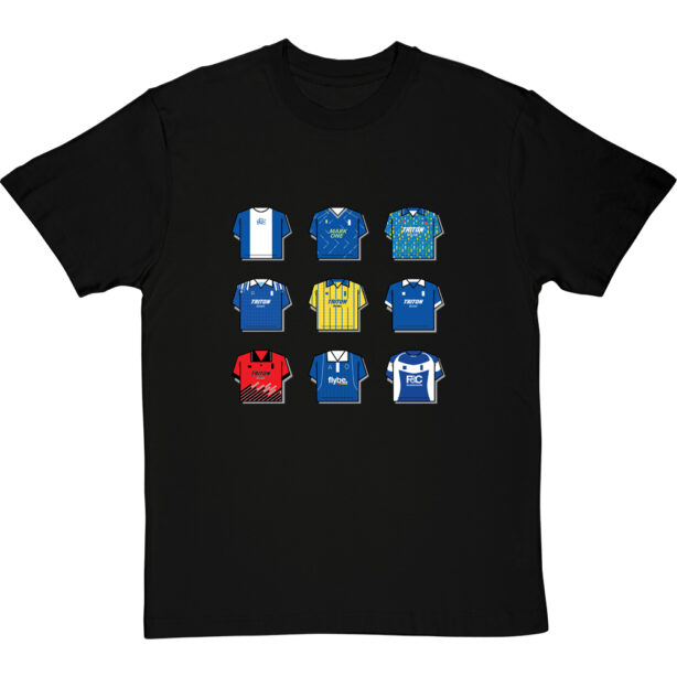 Birmingham City Shirt History T-Shirt - Image 2