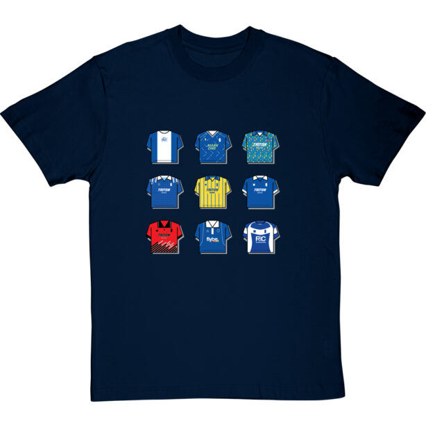Birmingham City Shirt History T-Shirt