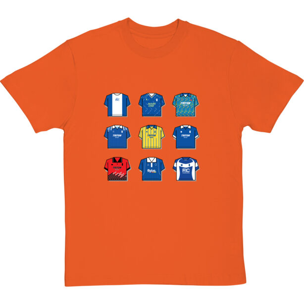 Birmingham City Shirt History T-Shirt - Image 4