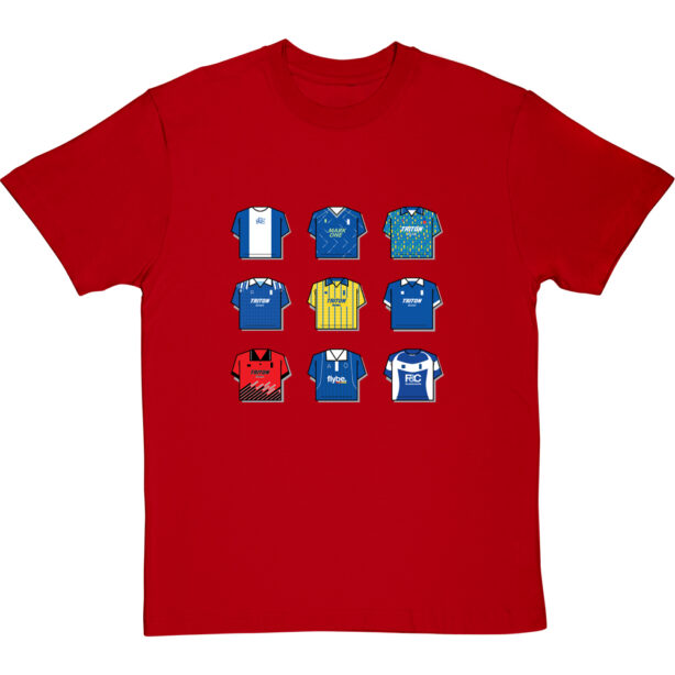 Birmingham City Shirt History T-Shirt - Image 5