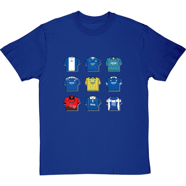 Birmingham City Shirt History T-Shirt - Image 6