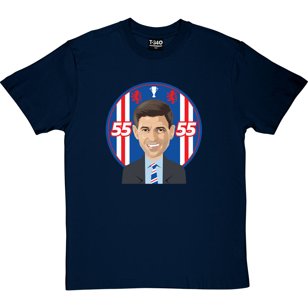 rangers 55 t shirt