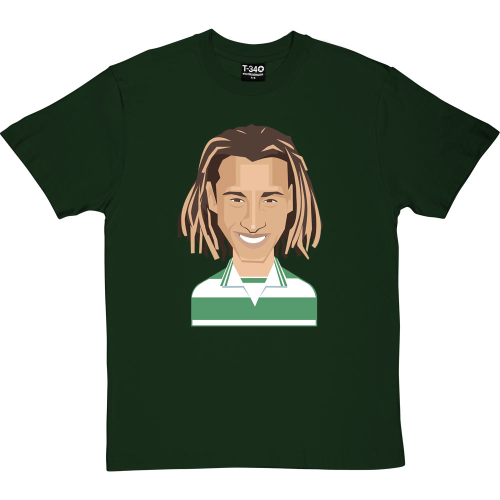 Henrik Larsson Script T-shirt - Green