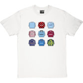 Manchester City Shirt History T-Shirt - Image 7