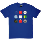 Manchester United Shirt History T-Shirt