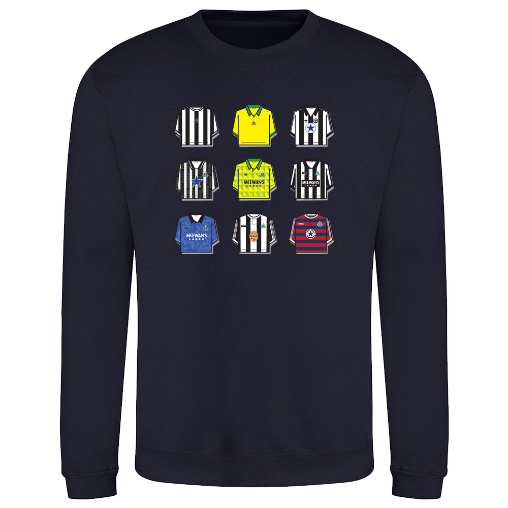 Newcastle Shirt History Sweatshirt